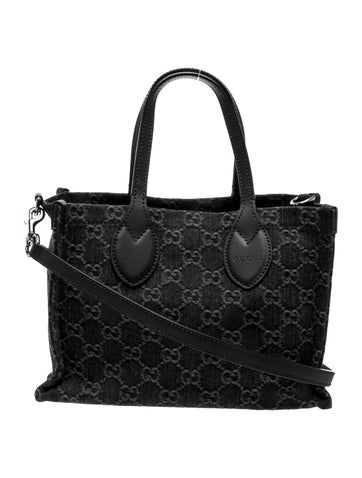 GG Denim Ophidia Medium