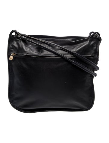 Bottega Veneta Leather Vintage Black Leather Bag Medium
