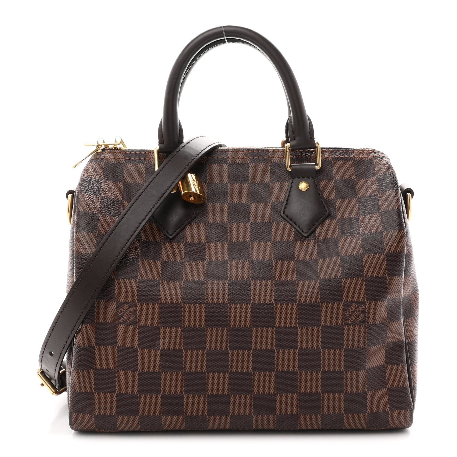 Louis Vuitton Damier Ebene Speedy Bandouliere 25