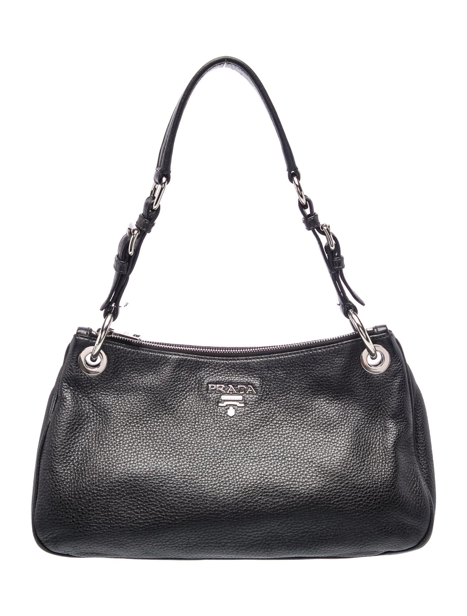 Vitello Daino Leather Shoulder Bag