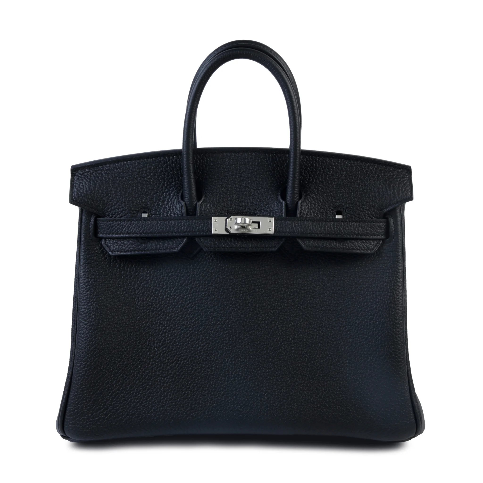 Brand New ( Rank N ) HERMÈS Birkin 25 Noir (89) Togo Palladium hardware G (2026)