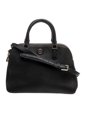 Leather Top Handle Bag