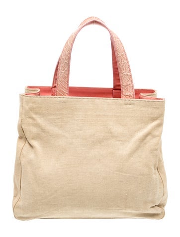 Enameled Metal Triangle Top Handle Bag