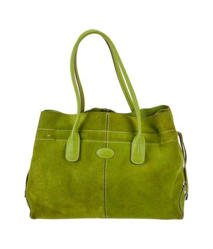 Tod's S Suede Shoulder Bag