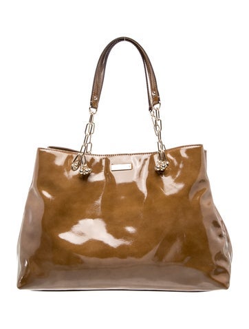 Patent Leather Shoulder Bag