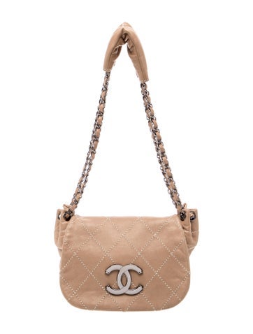 Surpique Accordion Flap Bag