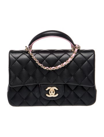 Classic Rectangular Mini Top Handle Bag