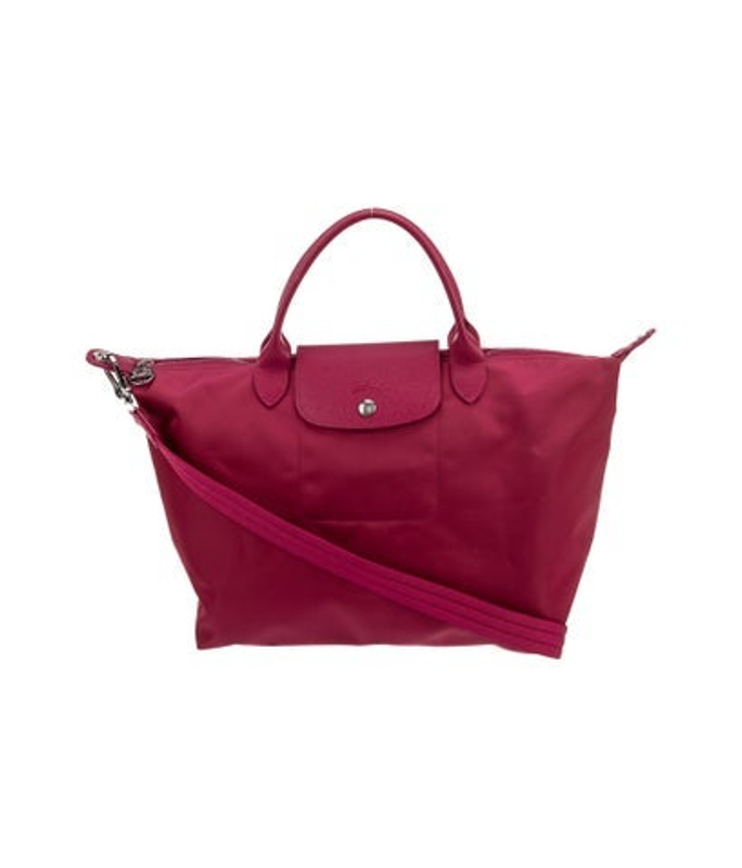 Longchamp Nylon Top Handle Bag