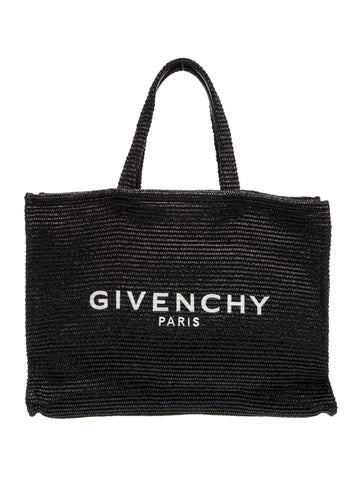 Givenchy Raffia Top Handle Bag
