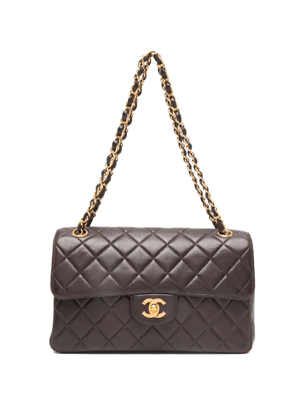 1996-1997 quilted CC turn-lock shoulder bag