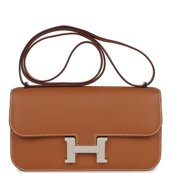 Hermes Hermes Constance Elan Gold Epsom Palladium Hardware