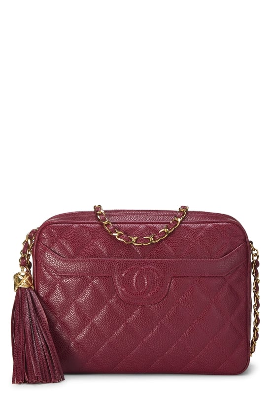 Red Caviar Pocket Camera Bag Medium