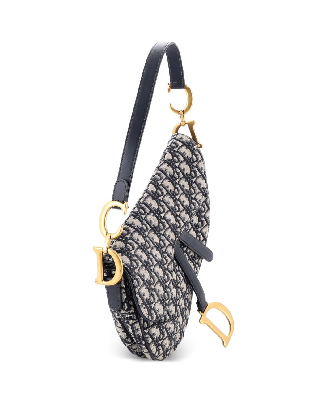 Saddle Handbag Oblique Canvas Medium shoulder bag