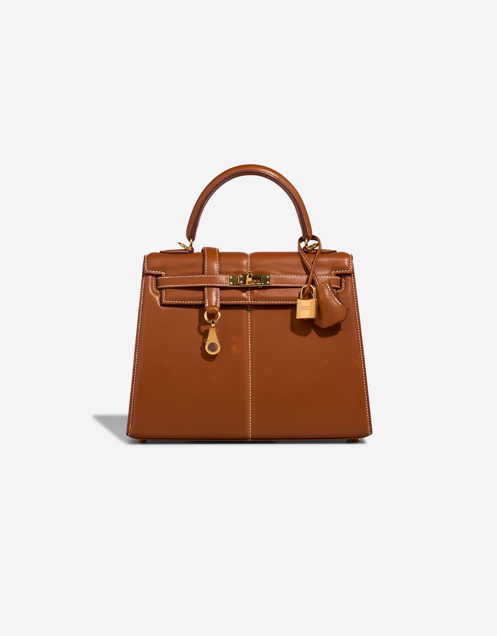 
		Kelly Padded 25 Barenia Fauve    