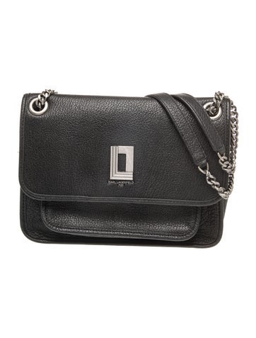 Karl Lagerfeld Leather Shoulder Bag