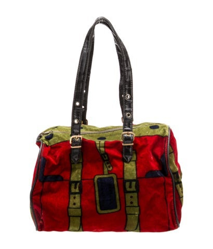 Roberta di Camerino Di Camerino Velvet Shoulder Bag