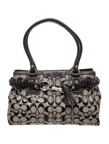 Canvas Top Handle Bag