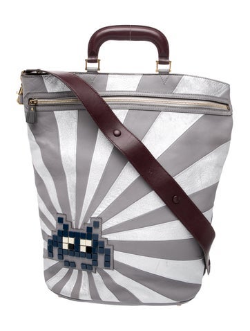 Leather Bucket Bag