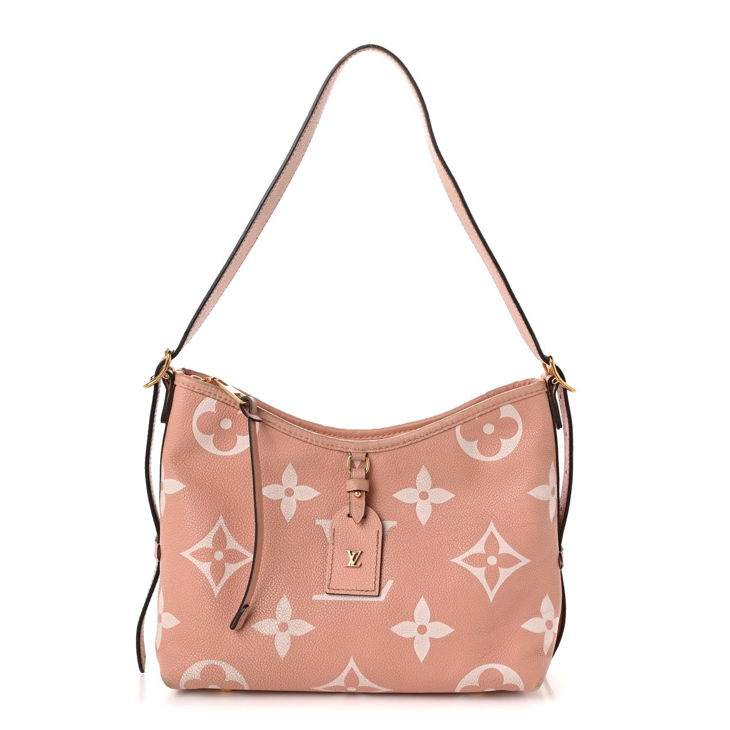 Louis Vuitton Empreinte Monogram Giant Carryall PM Trianon Pink Cream