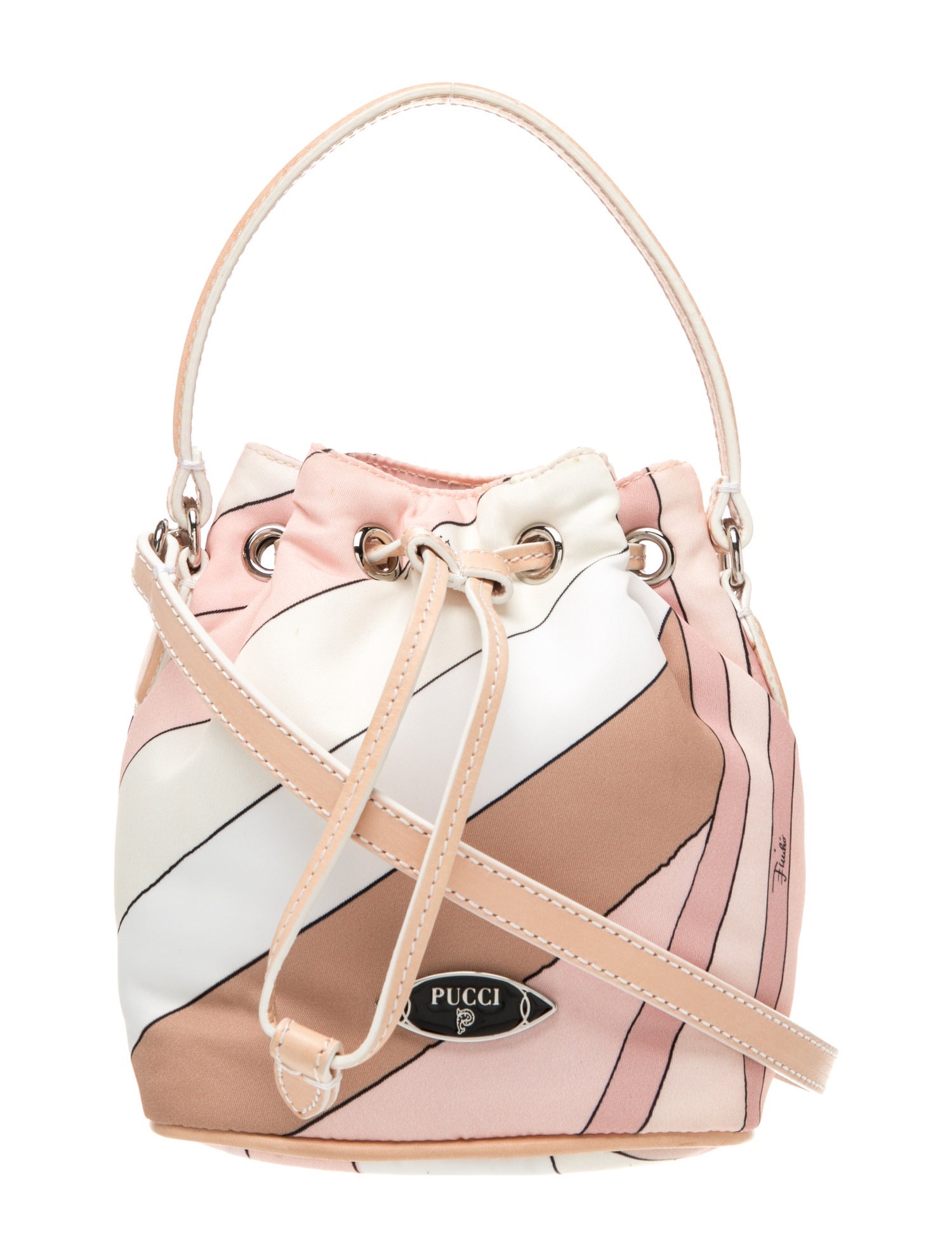 Nylon Bucket Bag w/ Tags