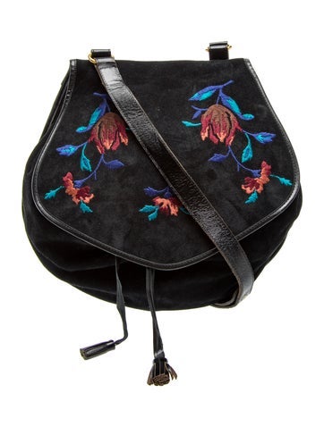 Kenzo Suede Shoulder Bag
