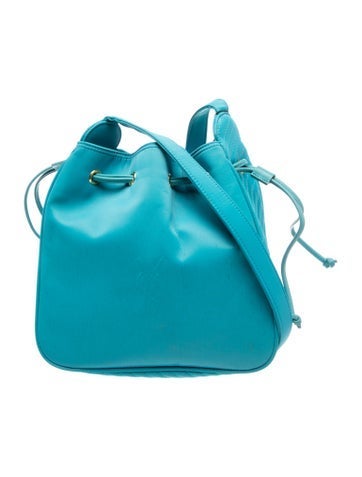 Saint Laurent Leather Bucket Bag