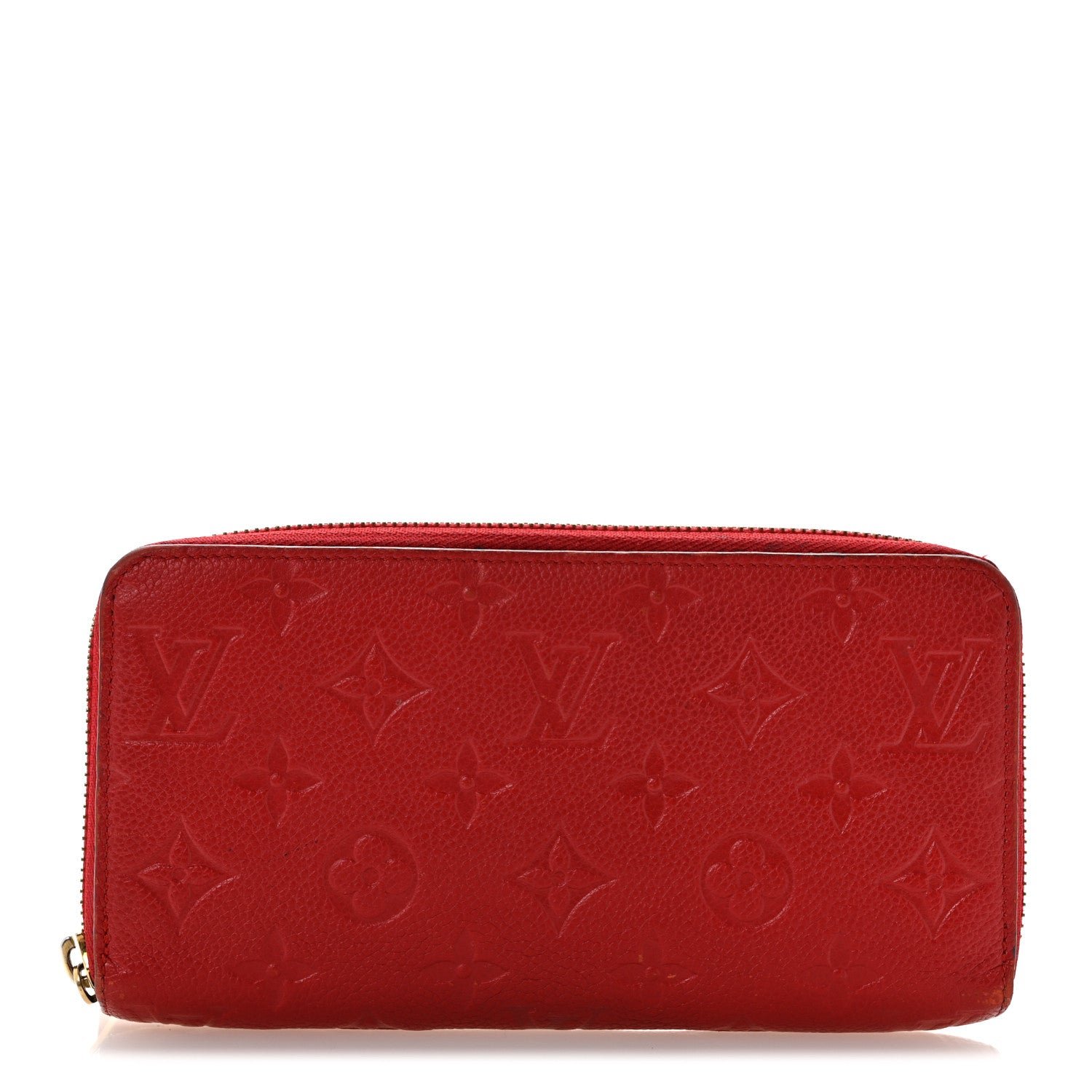 Louis Vuitton Empreinte Zippy Wallet Cherry