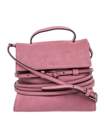 Suede Top Handle Bag w/ Tags