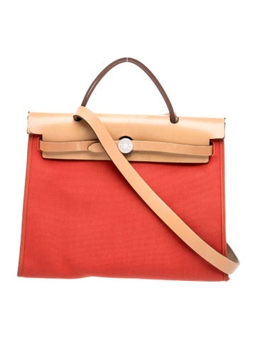 Hermes Toile Militaire Herbag Zip 31