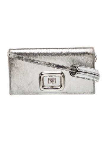 Roger Vivier Leather Clutch