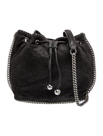 Stella McCartney Vegan Suede Bucket Bag