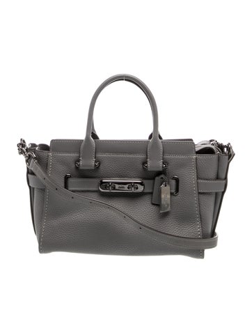Leather Top Handle Bag