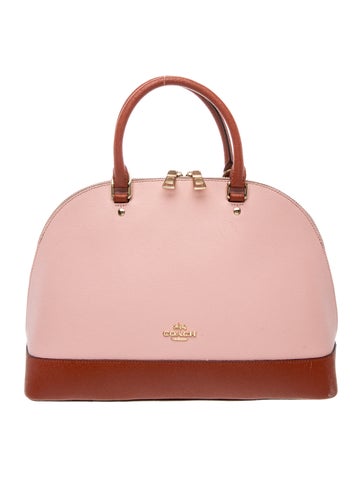 Leather Top Handle Bag