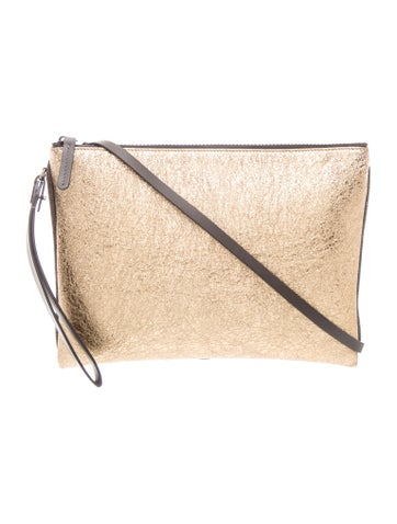 Brunello Cucinelli Leather Clutch