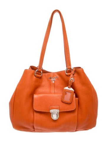 Prada Vitello Daino Leather Shoulder Bag