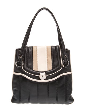 Leather Top Handle Bag