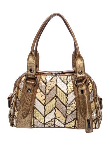 Leather Top Handle Bag