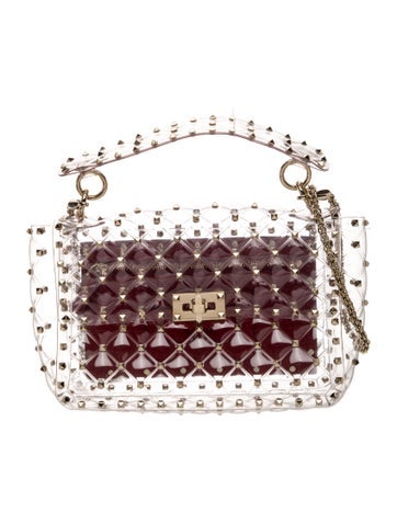 Rockstud Top Handle Bag