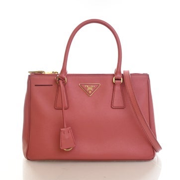 Calfskin Galleria Double Zip Tote Medium