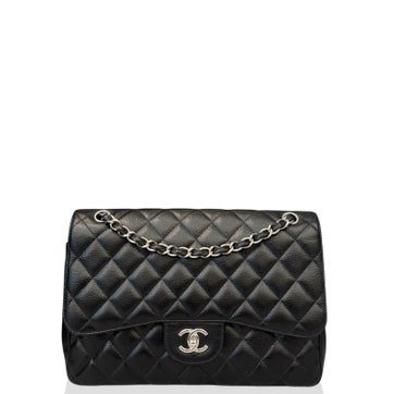 Calfskin Double Flap Jumbo