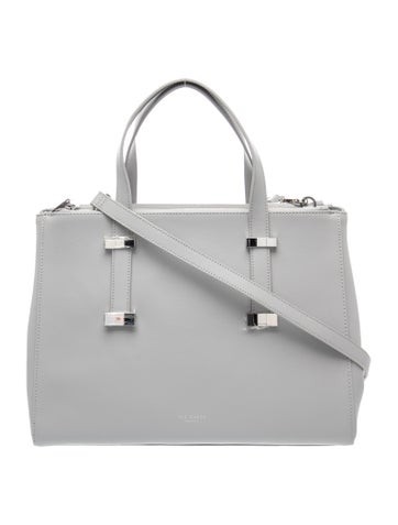 Leather Top Handle Bag