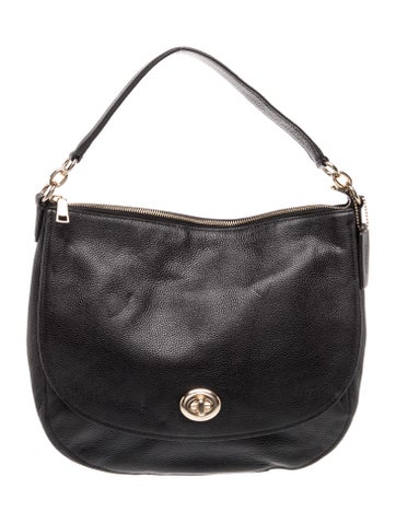 Coach Leather Top Handle Bag