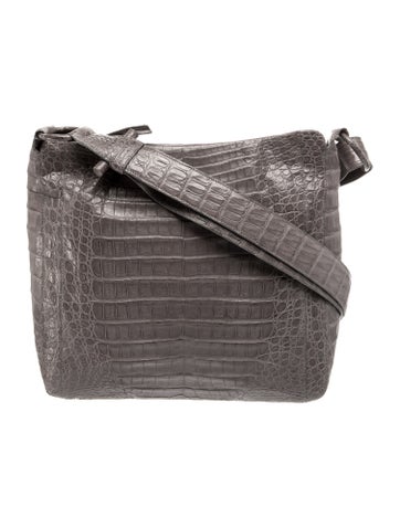 Nancy Gonzalez Crocodile Shoulder Bag