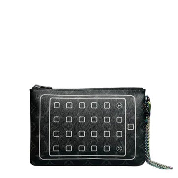 Coated Canvas Monogram Eclipse Flash Pochette iPad
