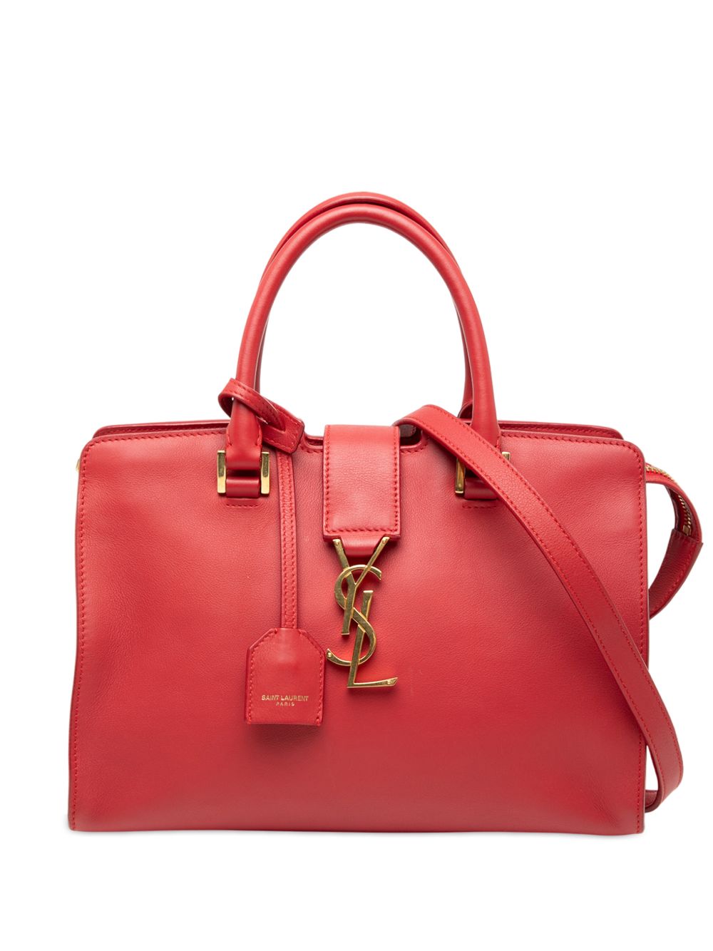 2017 Baby Leather Monogram Downtown Cabas satchel