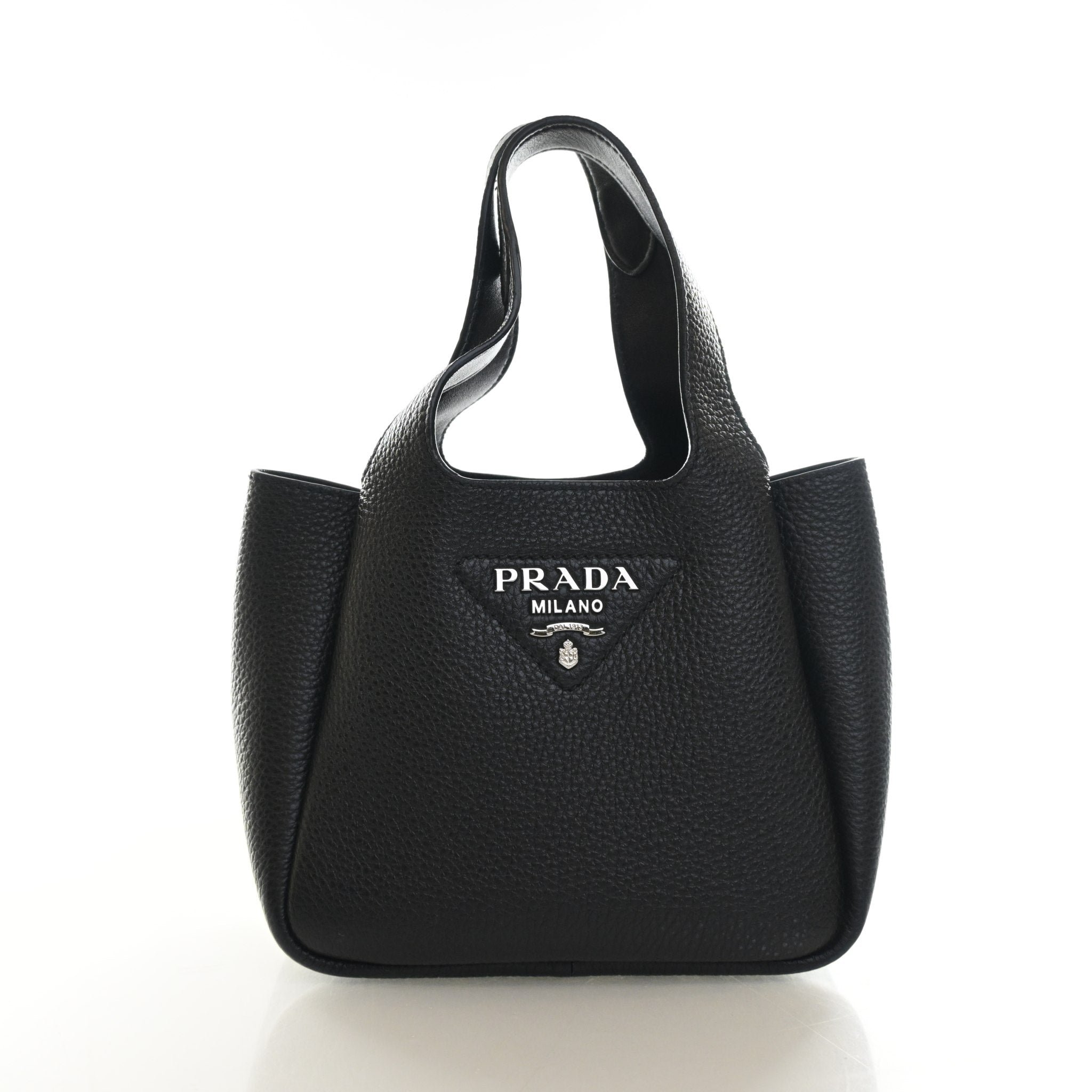 Prada Mini Vitello Daino Soft Tote
