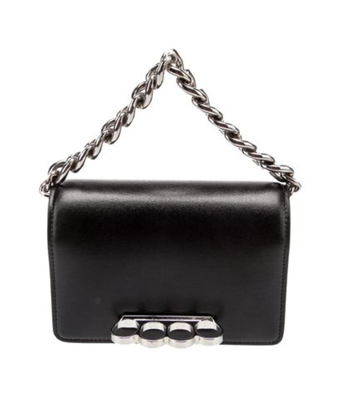 Alexander McQueen Mcqueen Leather Top Handle Bag