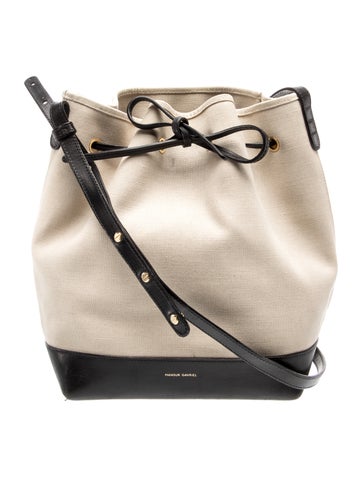 Mansur Gavriel Canvas Bucket Bag