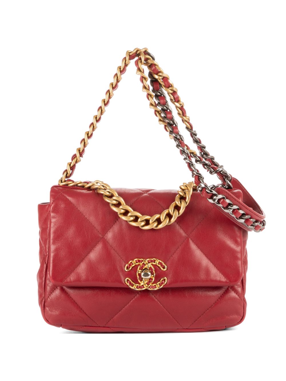 small 19 Classic Flap quilted shoulder bag