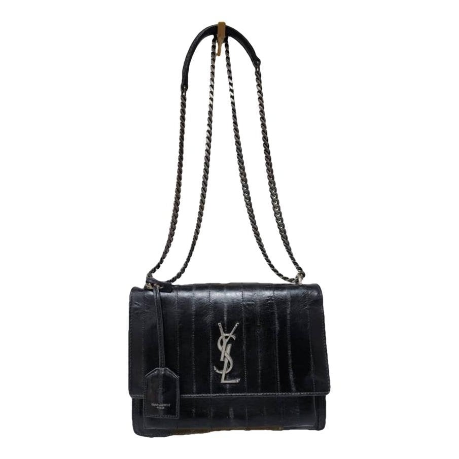 Sunset leather crossbody bag